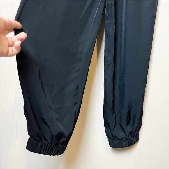 Everlane Party of One Jumpsuit XS black solid minimalist sleeveless cropped slip - Picture 6 of 13